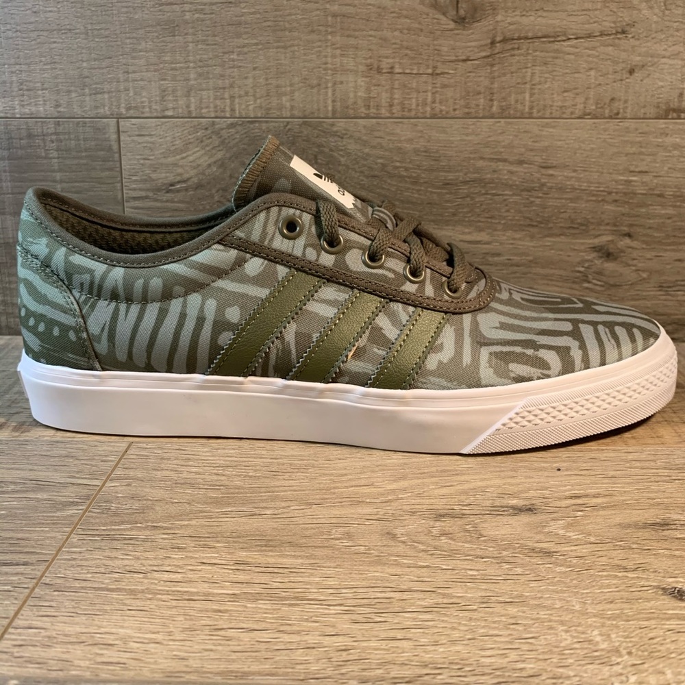 Adidas Adi-Ease Skateboarding Shoes Raw Khaki - Picture 2 of 7